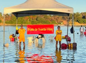 F1-Guarda-vidas civis em atuação no município de Miracema durante a temporada de praia 2025- Lindemberg Ivo-GovTO